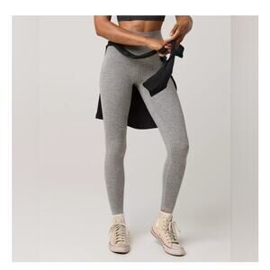 Aerie Offline Heather Grey The Hugger Leggings Size Large